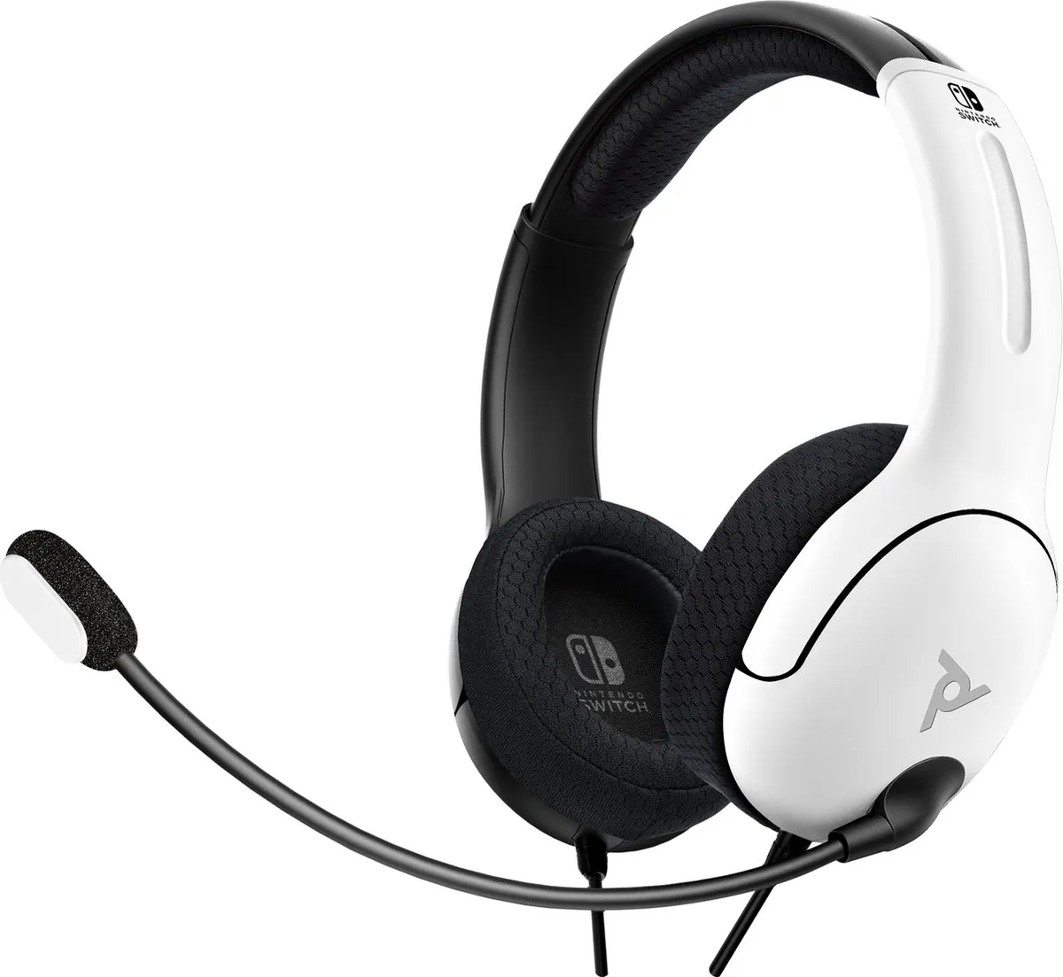 PDP Gaming LVL40 Nintendo Switch Stereo Gaming Headset - Zwart Wit