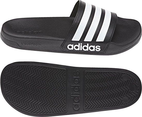 adidas Cf Adilette Slippers Unisex - Black/White
