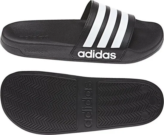 adidas Cf Adilette Slippers Unisex - Black/White