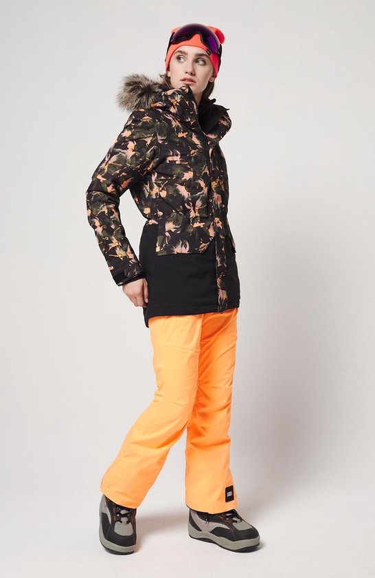 O'Neill Zeolite Jacket Dames Ski jas - Maat XS - Black Aop