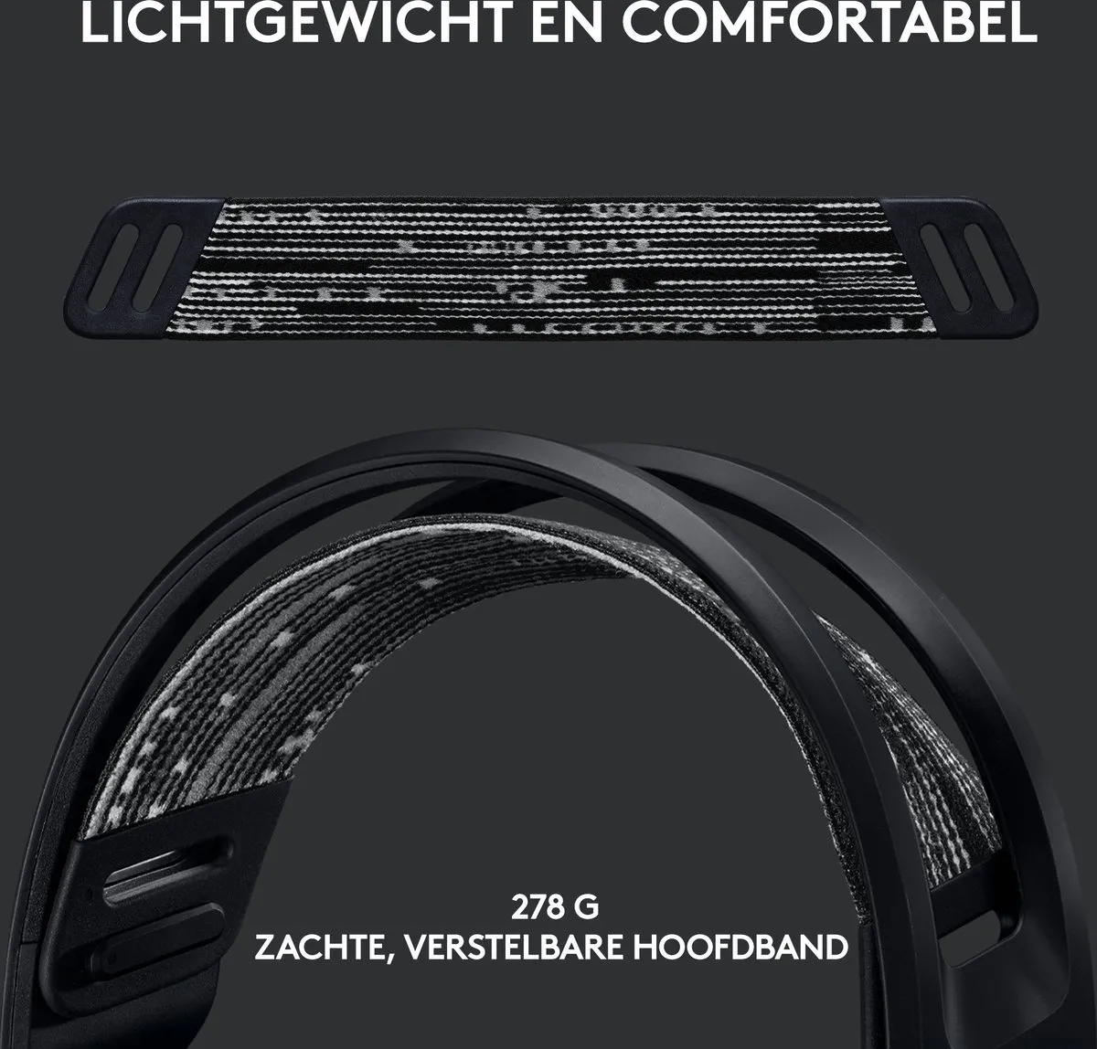Logitech G733 LIGHTSPEED Draadloze Gaming Headset - PS5/PS4 & PC - Zwart