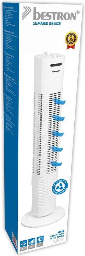 Bestron AFT760W - Torenventilator