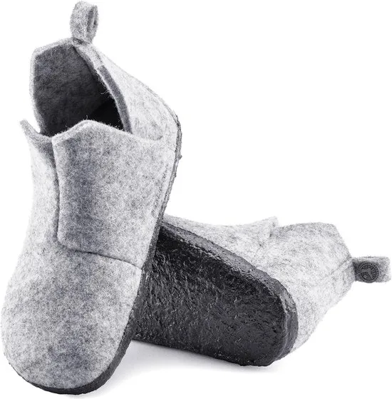 Birkenstock Sloffen - Maat 27 - Unisex - licht grijs