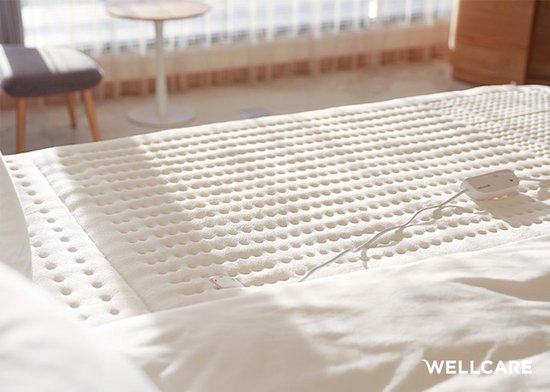 Wellcare WE-167 UBHD XL elektrische warmte deken 1-persoons COSY | 90 x 200 cm | 4D DWF technologie