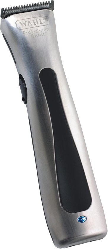 Wahl Beret - Mains / Draadloze Contour Haartrimmer met Precisie Bladen Set - Voor Dicht Lijnen & Randen, Zilver / Zwart