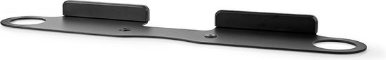 Nedis Soundbar-Beugel Sonos® Beam Wand 5 kg Vast ABS Staal Zwart