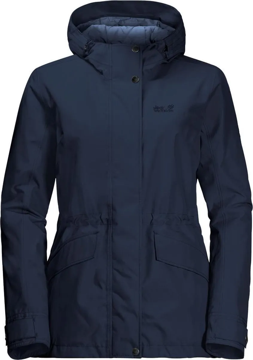 Jack Wolfskin -maat XS - Lake Louise Outdoorjas Dames - Midnight Blue