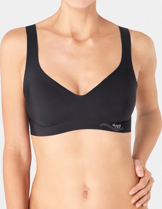 Sloggi - XS -  ZERO Feel Dames Bralette - Zwart