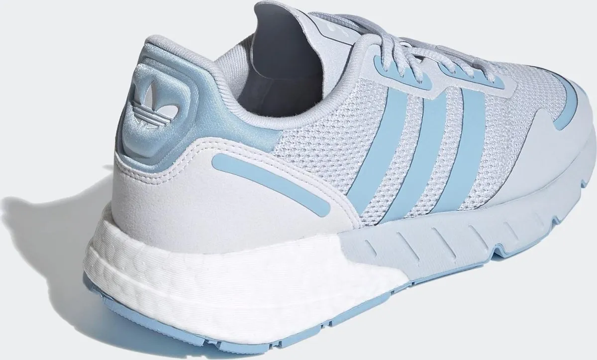 adidas ZX 1K Boost W Dames - Maat 39 1/3 - Sneakers - Halo Blue/Clear Blue/Ftwr White