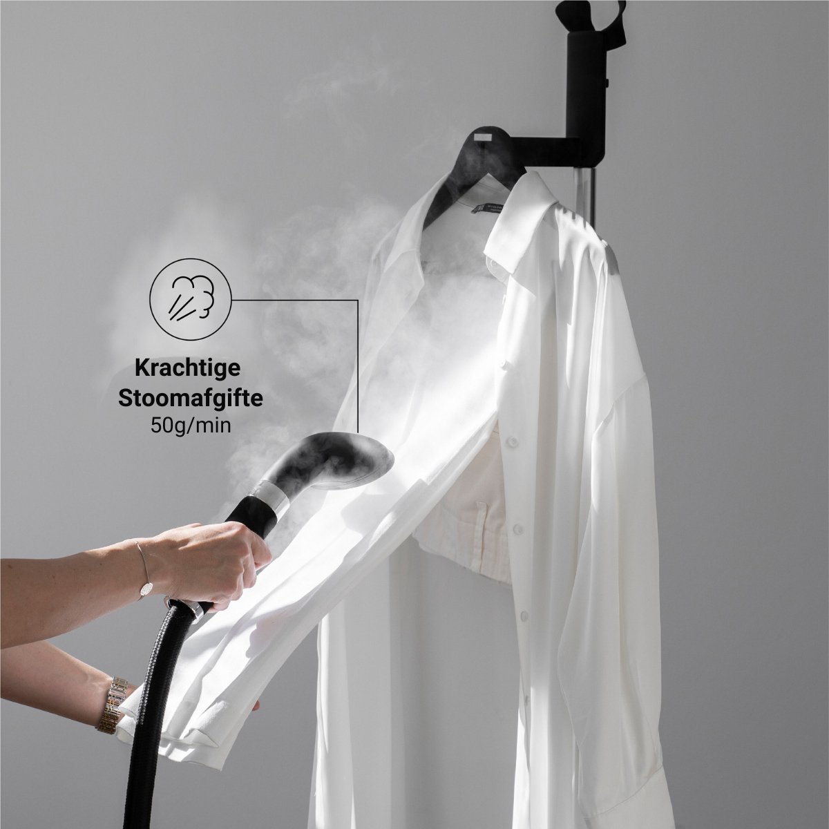 SteamOne George - Kledingstomer - Zwart