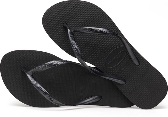 Havaianas Slim Dames Slippers - Maat 41/42 - black