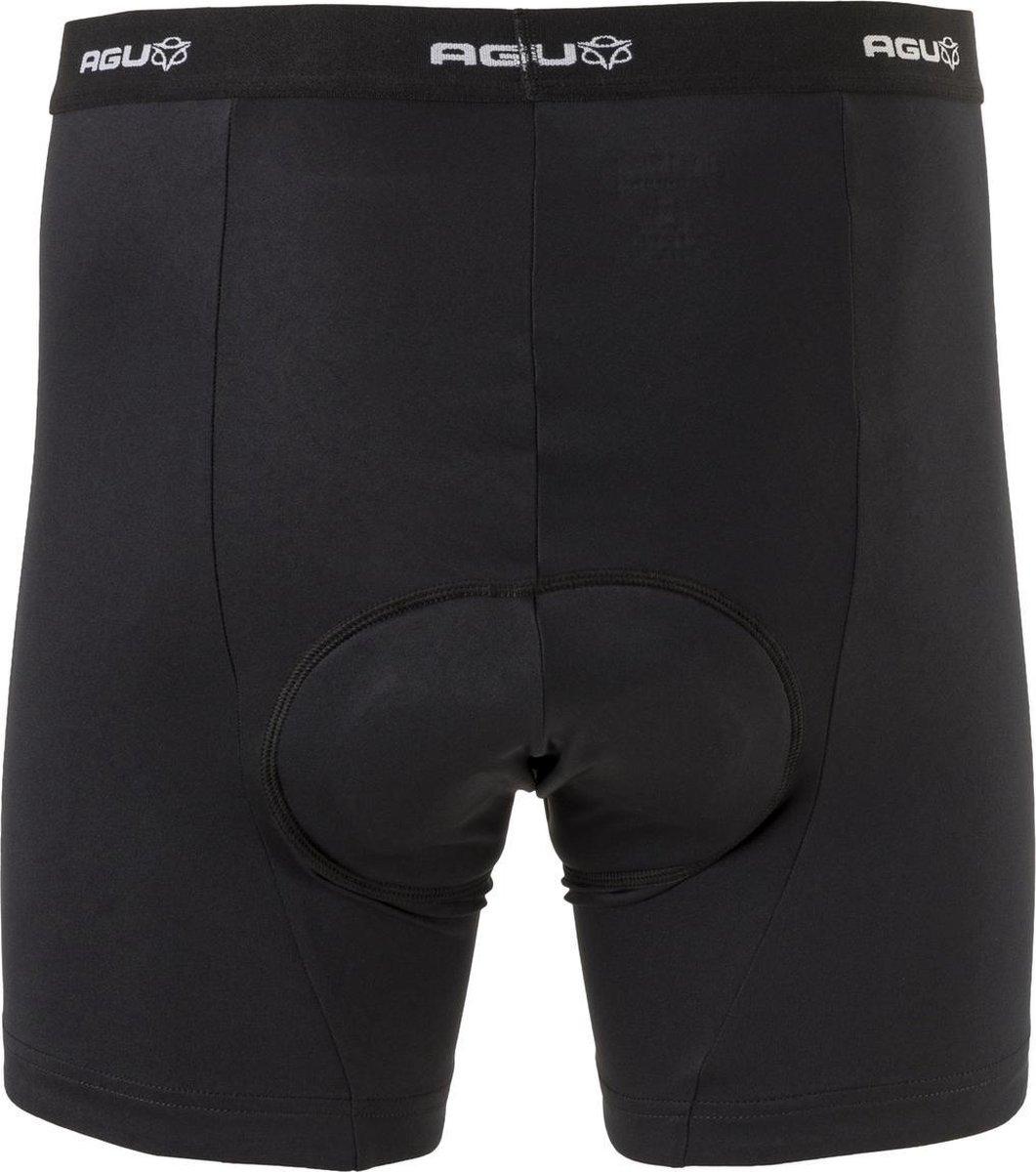 AGU - Maat M - Underwear Fietsonderbroek met Zeem Essential Heren - Zwart