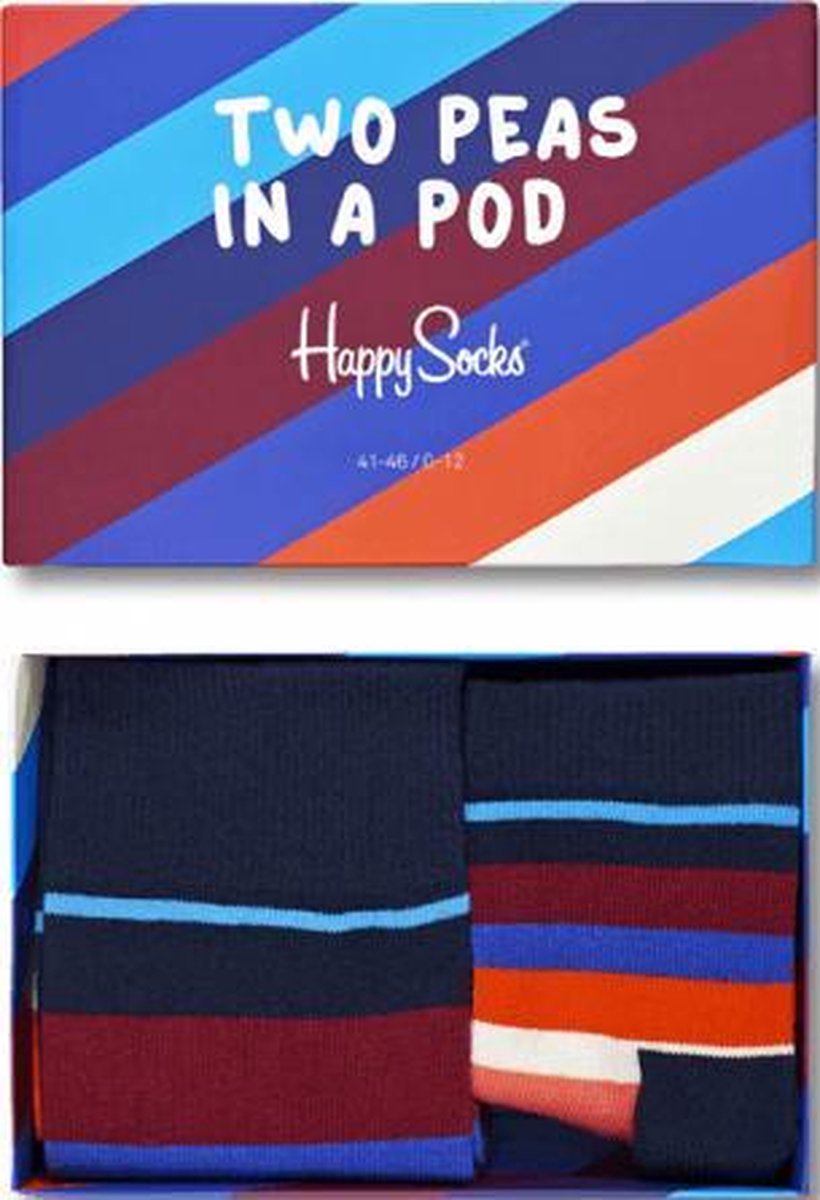 Happy Socks - Maat 41-46 + 0-12 maanden - Two Peas in a Pod Giftbox