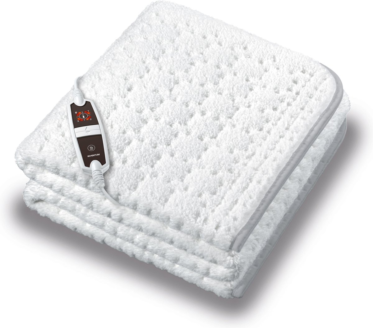 Inventum HN1300V - Elektrische onderdeken - fleece -  150x80 cm - Wit