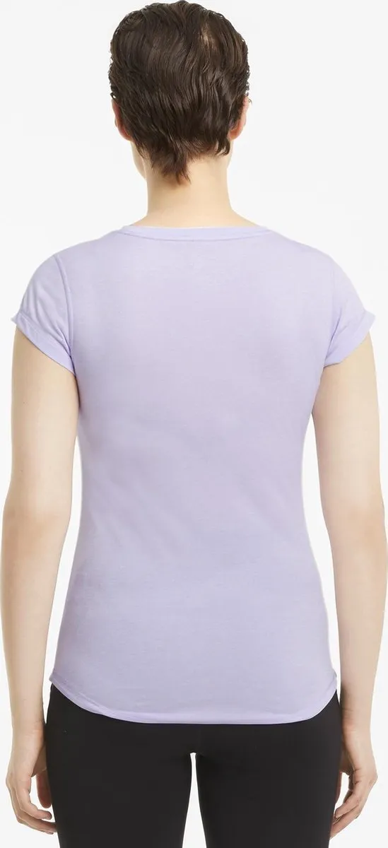 PUMA - Maat S - Train Favorite Heather Cat Tee Sportshirt Vrouwen