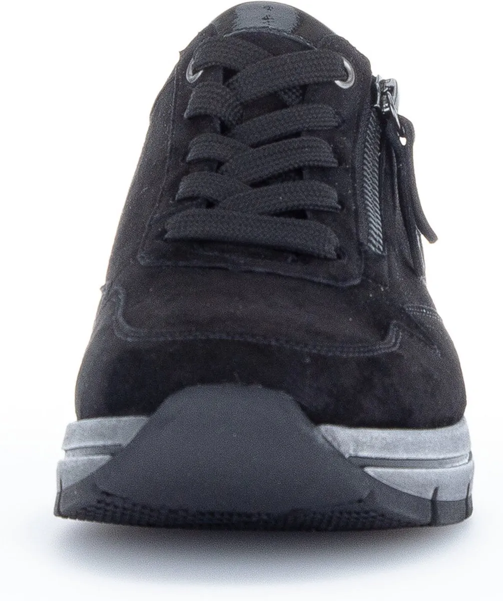 Gabor  - maat 40,5 - 96.587 Dames Sneakers - Zwart