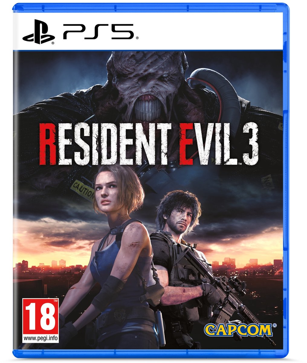 PS5, Resident Evil 3, actie, video game, Capcom