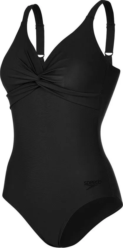 Speedo Brigitte 1 Piece Badpak Dames - Black - Maat 48