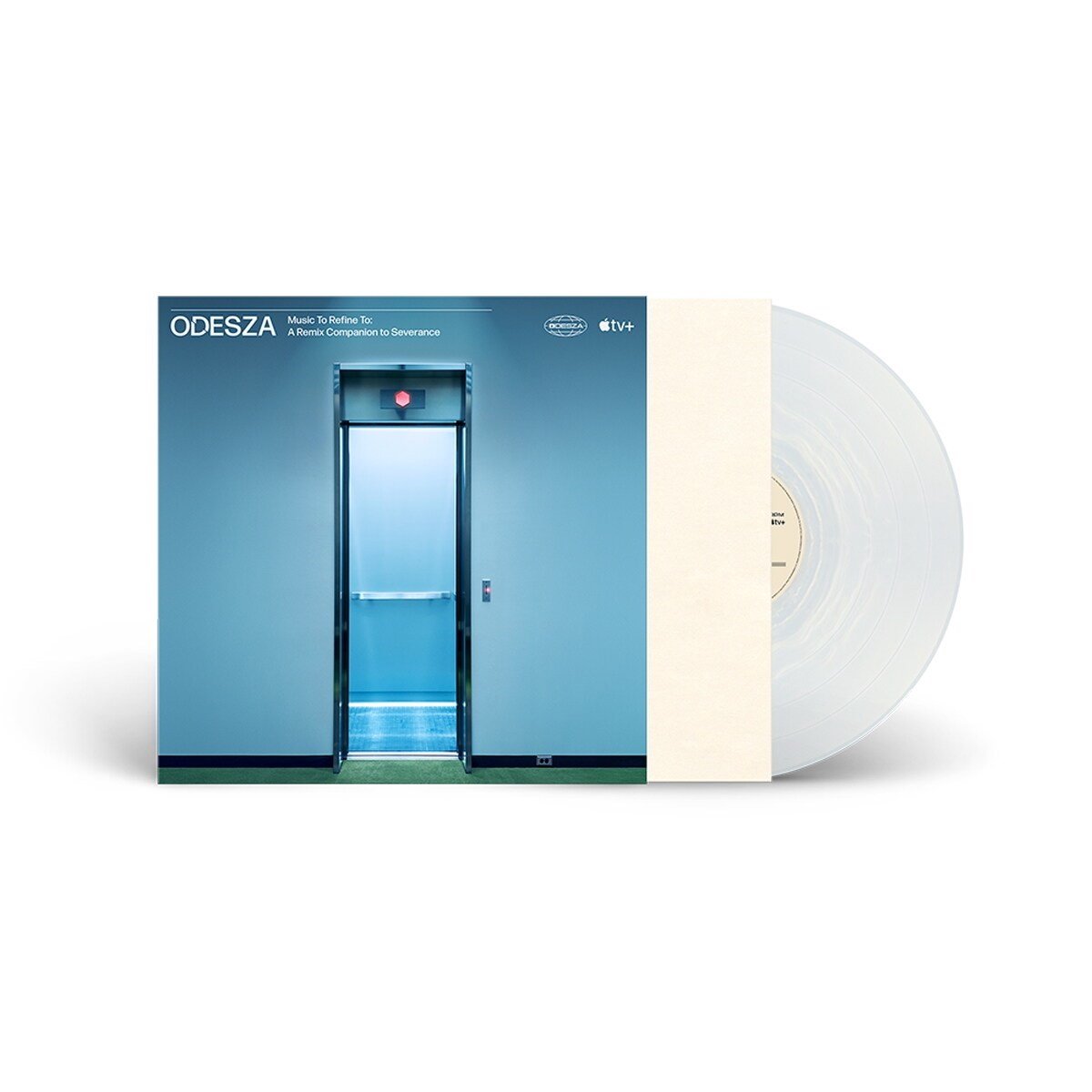 plaat, lp, vinyl, bleek/witte vinyl, doos