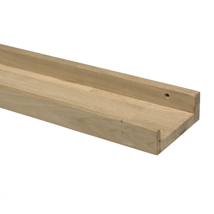 WOOOD Studio Fotolijstplank - Eikenhout - 5x120x10