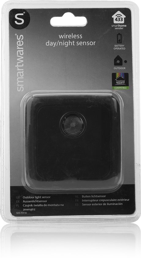 SMARTWARES DRAADLOZE OUTDOOR DAG/NACHT LICHTSENSOR SH5-TSY-A