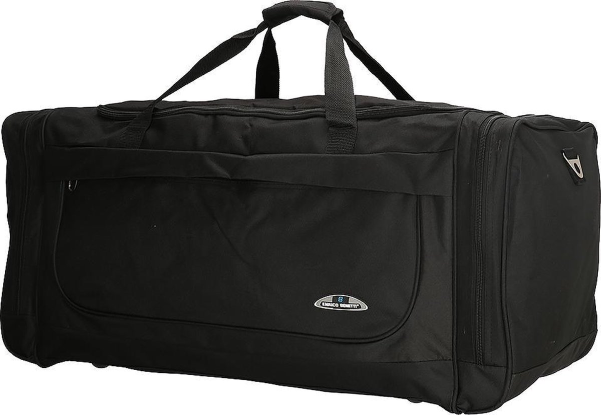 Enrico Benetti Orlando 35302 L Reistas / sporttas 76 liter - Zwart