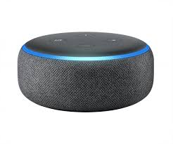 Amazon Echo Dot Smart Speaker met Alexa - Houtskool