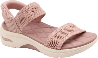 sandaal, strand, slip-on, wafelzool, roze