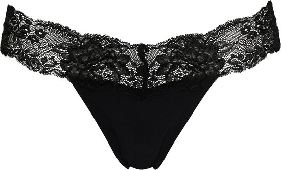 After Eden - XL - Sensitive Dames String - Zwart