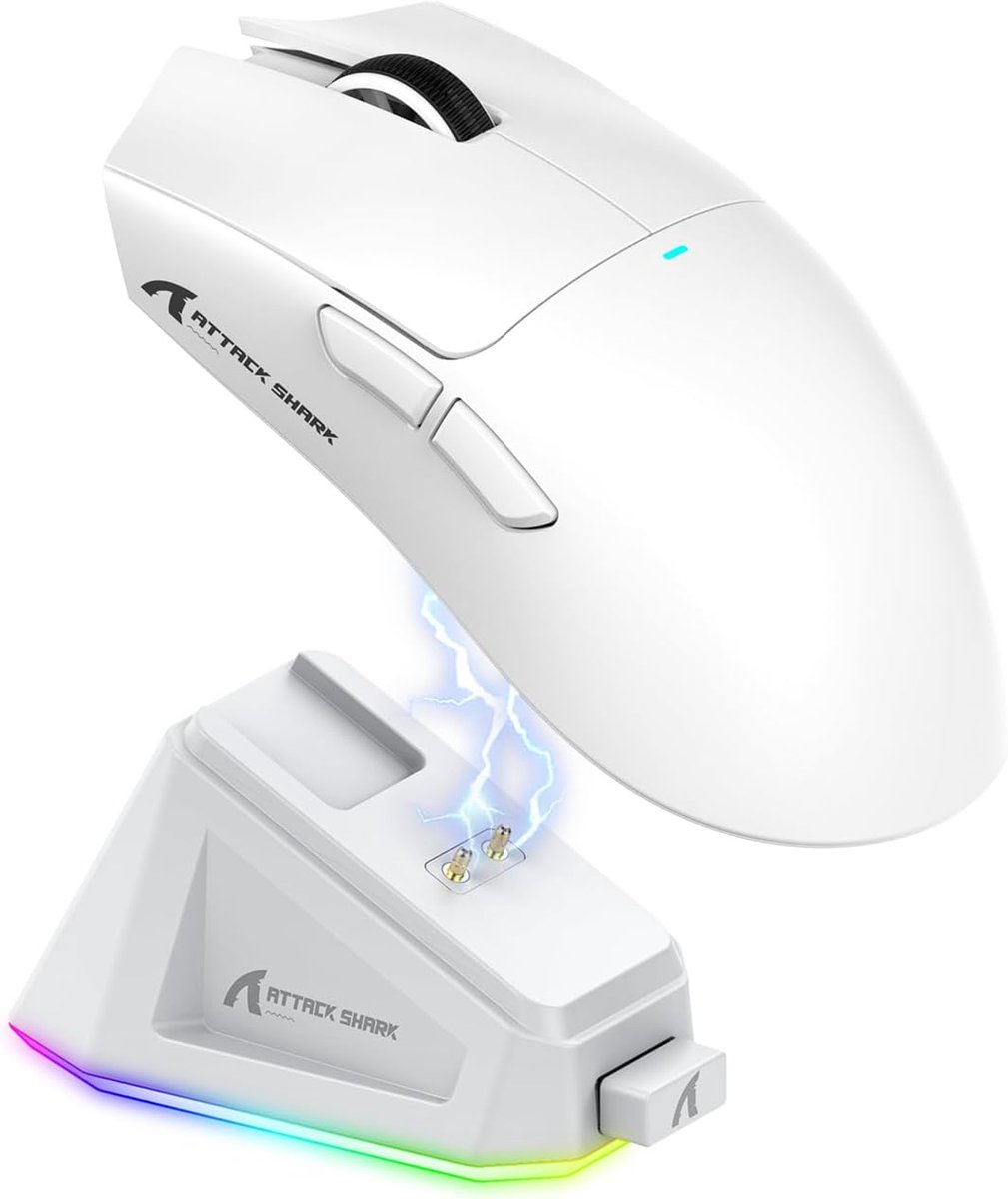 gaming-mouse, wireless-mouse, rgb-lighting, ergonomic, usb-charging-base