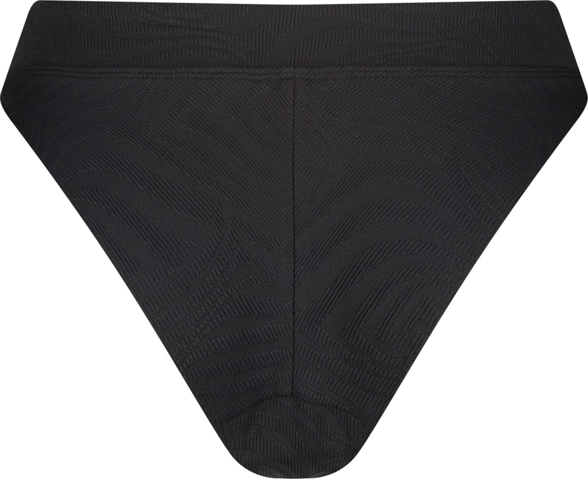 zwembrok, broek, patroon, zwart, kleding