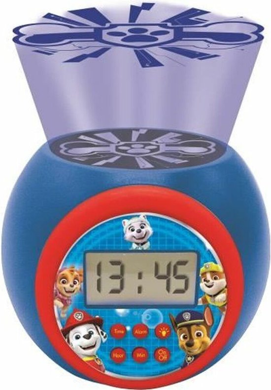 Radioklok Lexibook The Paw Patrol Projector