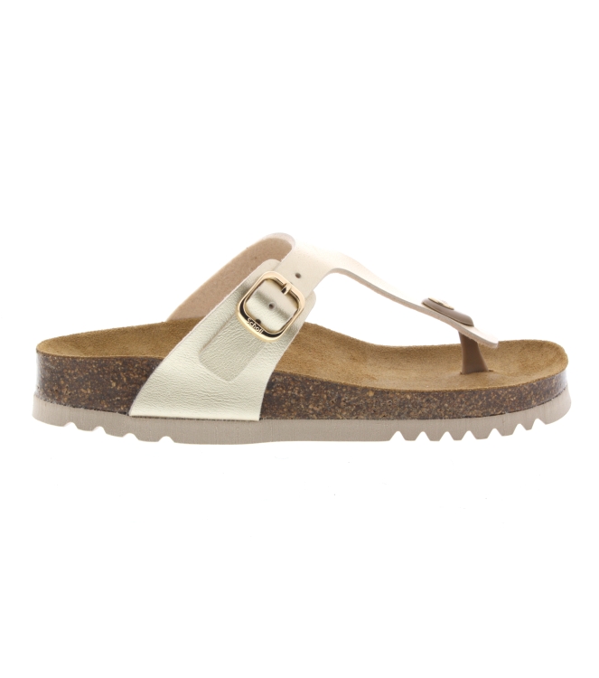 Scholl - maat 40- dames slipper Nicole light gold