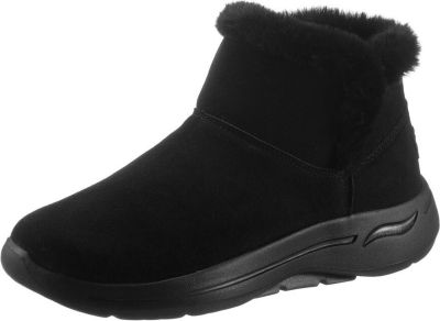 platte laars, hoogketel laars, zachte voetzool, bontvoering, black color
