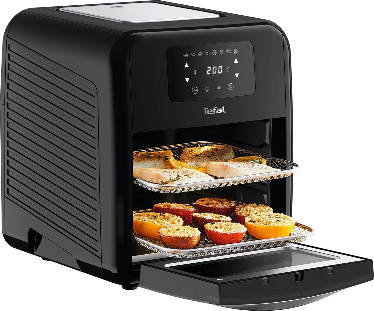 Tefal Easy Fry FW5018 - 9-in-1 Airfryer Oven & Grill - 11L - 2000W - Grillfunctie - Voor Grote Maaltijden
