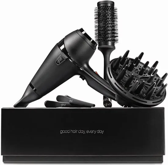 haardroger, inclusief borstels, turbokop, haardaccessoire, set