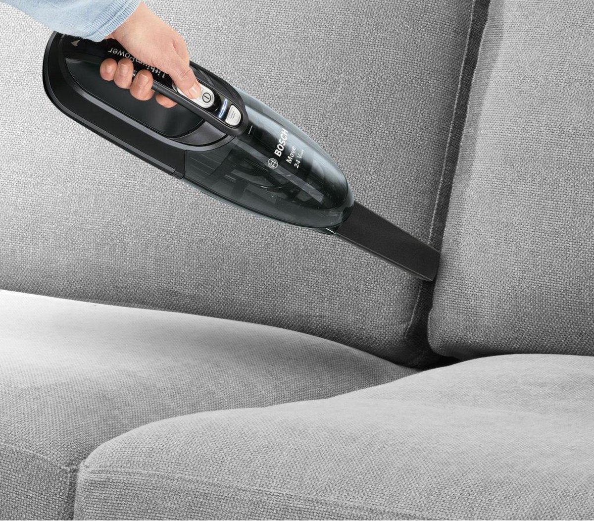 Bosch BHN24L Move - Kruimeldief - Zwart (Word geleverd zonder lader)
