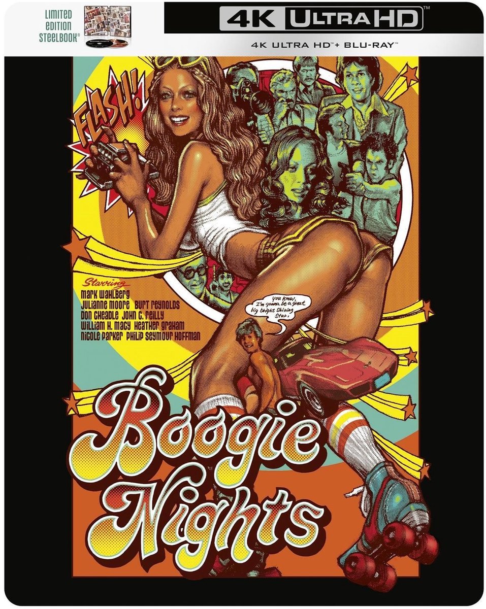 poster, boogie nights, roller derby, comics, pin-up