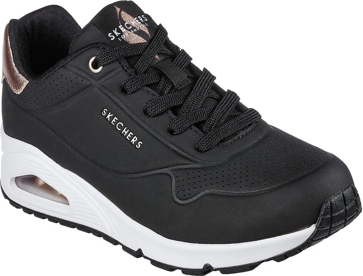 Skechers Uno - maat 41- Golden Air Dames Sneakers - Black