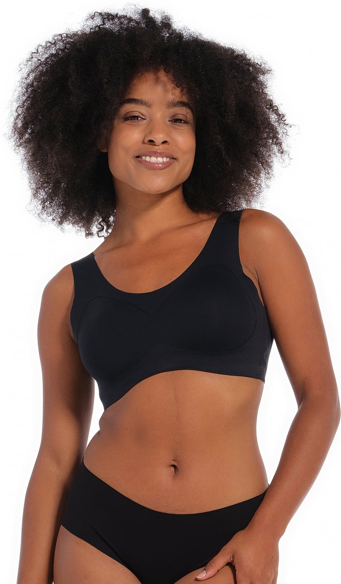 MAGIC Bodyfashion - Maat L - Sensual Soft Bra Dames Beha Zwart