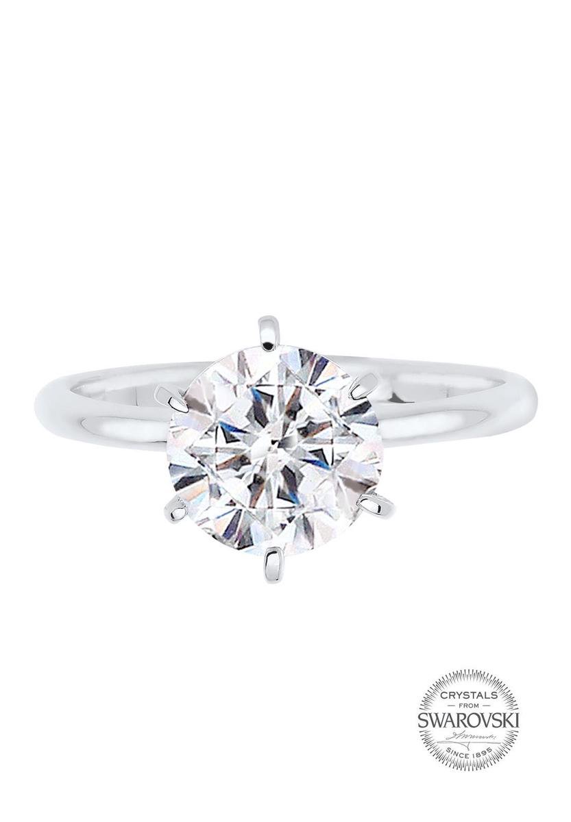 Elli Dames Ring Maat 16.50 - Zilverkleurig