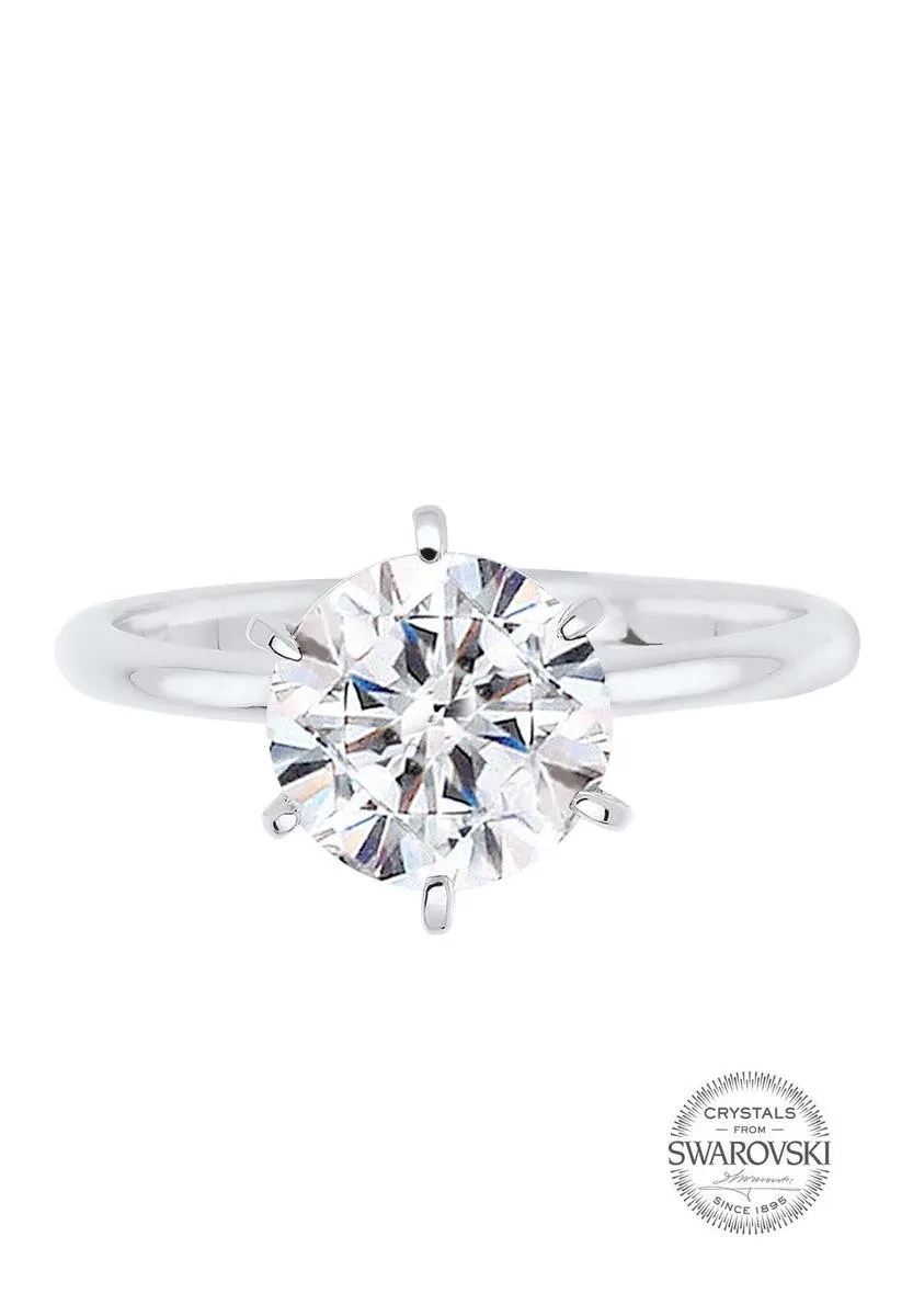 Elli Dames Ring Maat 16.50 - Zilverkleurig