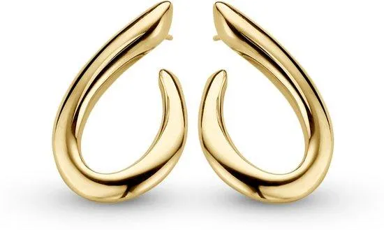 Casa Jewelry Oorhangers Fame - Goud Verguld