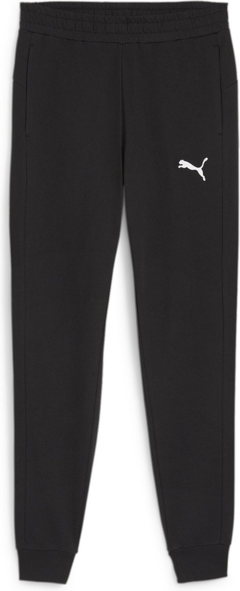 broek, trainingsbroek, puma logo, donker, katoen?