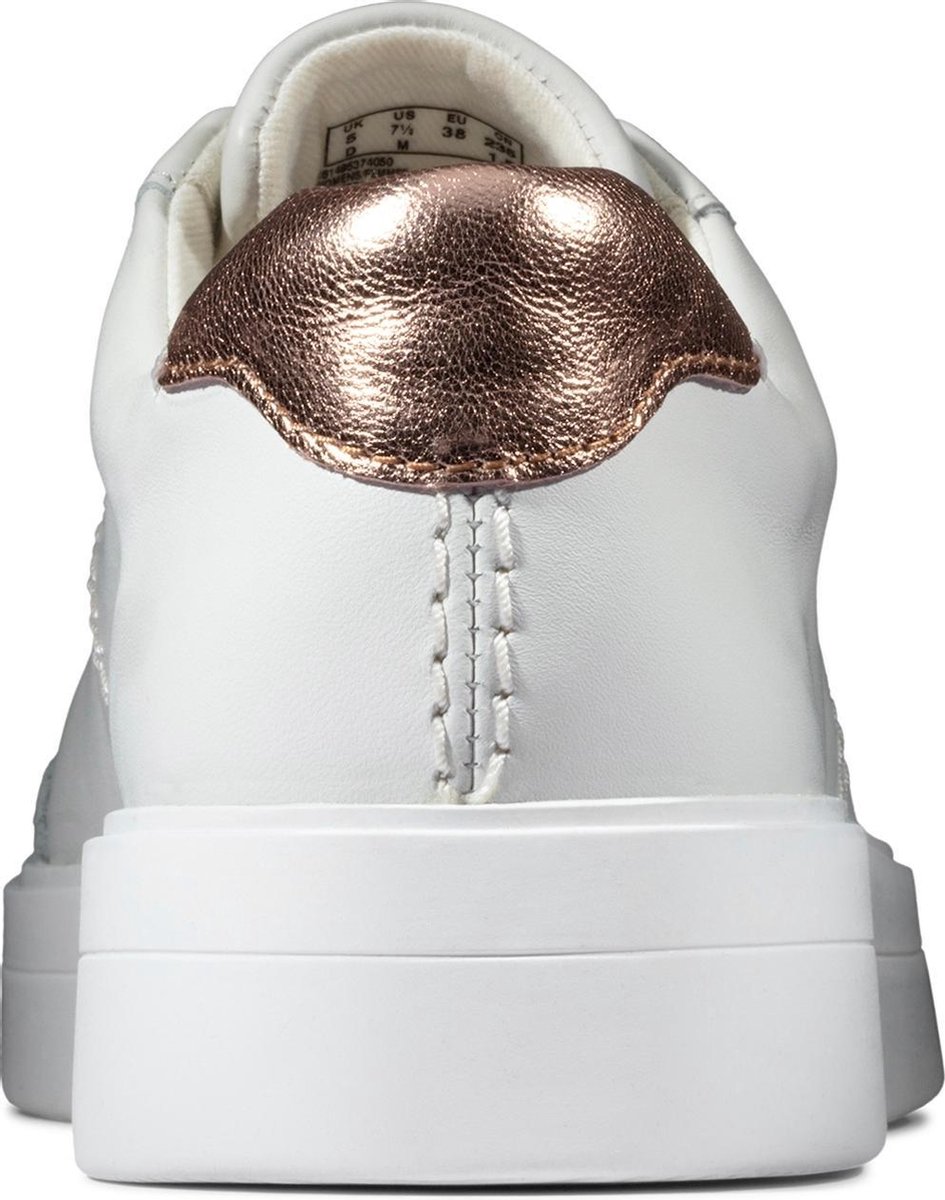 Clarks Hero Walk Dames Sneakers - 39 - White Combi