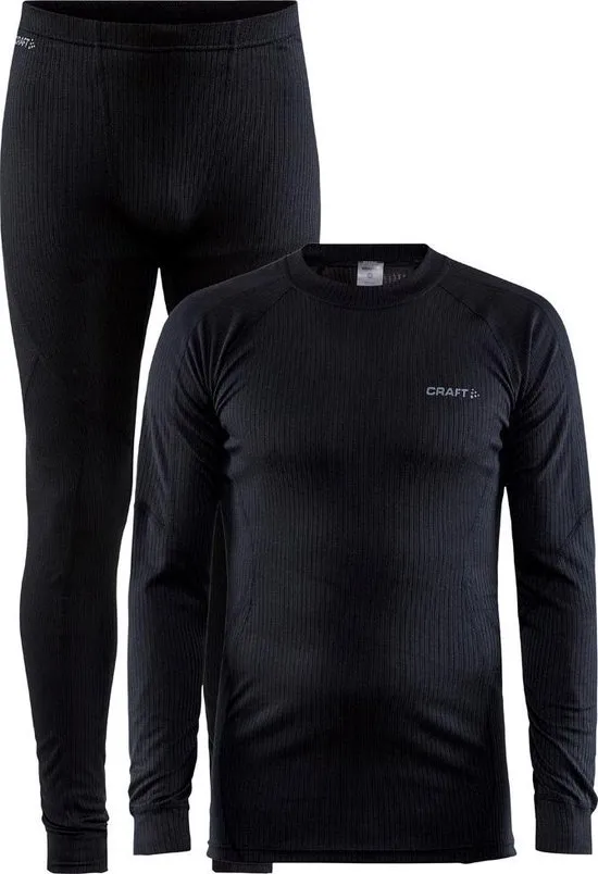 Craft - maat L -  Core Dry Baselayer Thermoset - Zwart