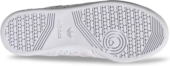 adidas - Maat 39 - Continental 80 Stripes W Dames Sneakers - White/Pink