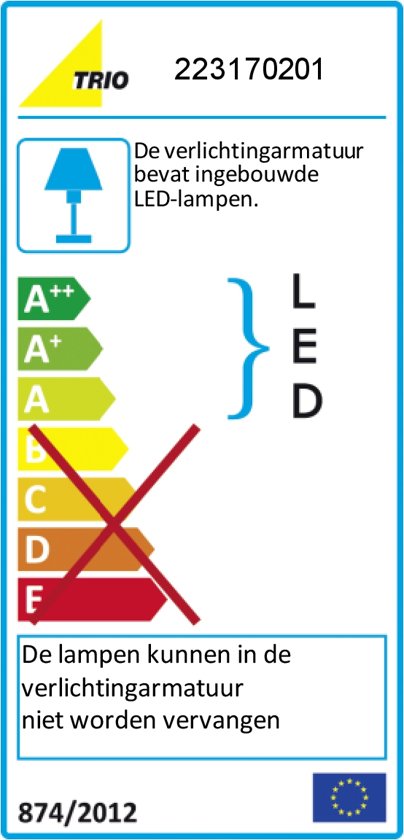 TRIO, Wand lamp, Rotario incl. 2 x LED,SMD,5,0 Watt,3000K,450 Lm