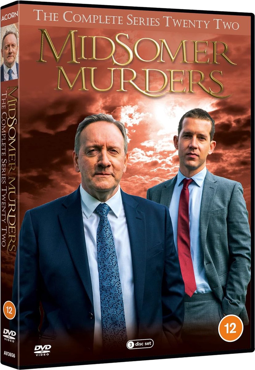 dvd, crime, mystery, midsomer murders, box set