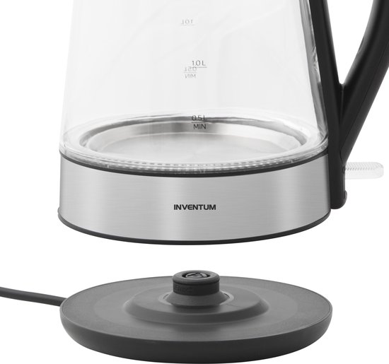 Inventum HW717G - Glazen Waterkoker